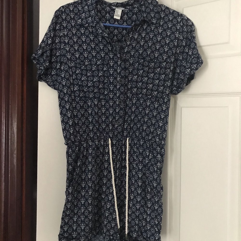 Blue Romper